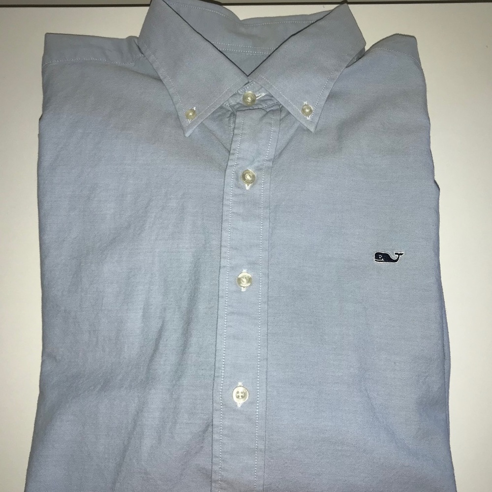NWOT CHAMBRAY WHALE SHIRT